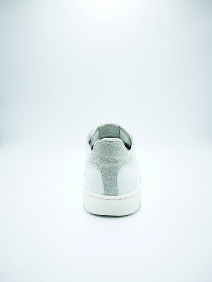 Sneakers artigianali Colbaffo in pelle bianca