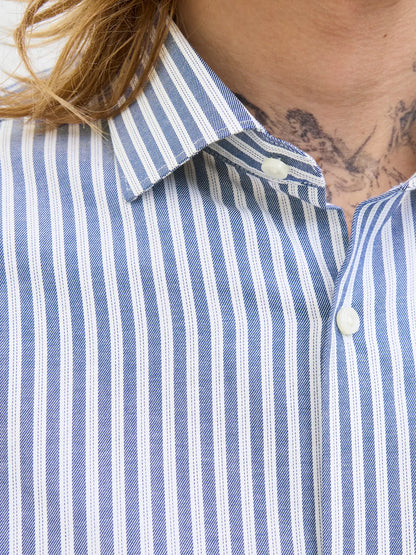 Camicia a righe celeste bianco Jack&Jones