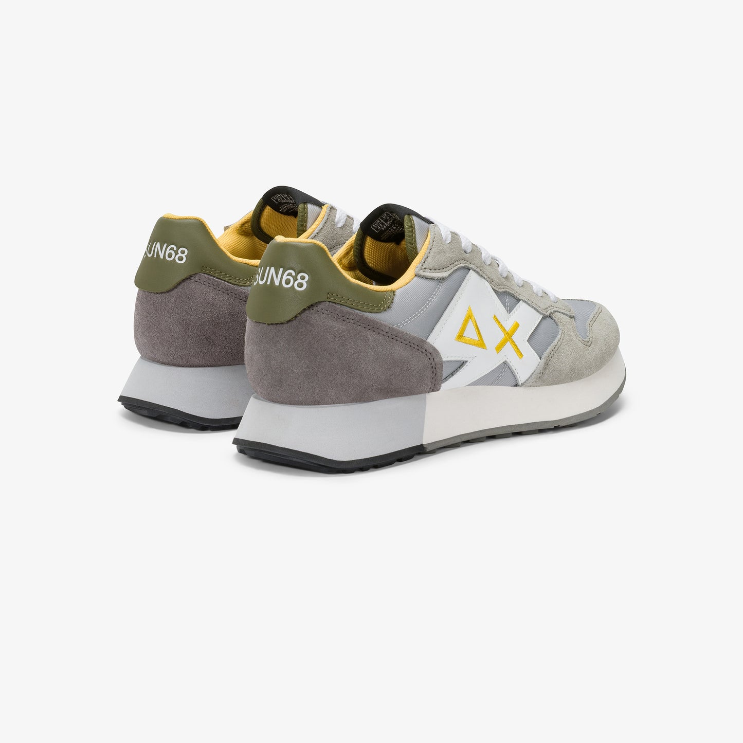 SUN68 Jaki 2.0 Grigio Chiaro Uomo - immagine 3
