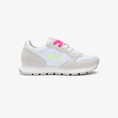 SUN68 Ally Solid donna bianco fucsia fluo
