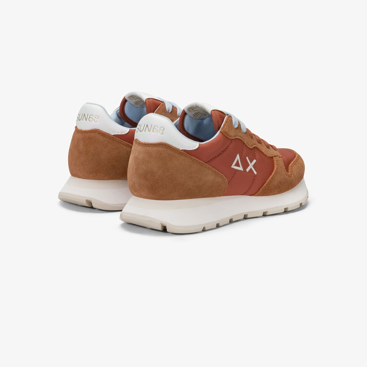 SUN68 Ally Solid donna rosso rust