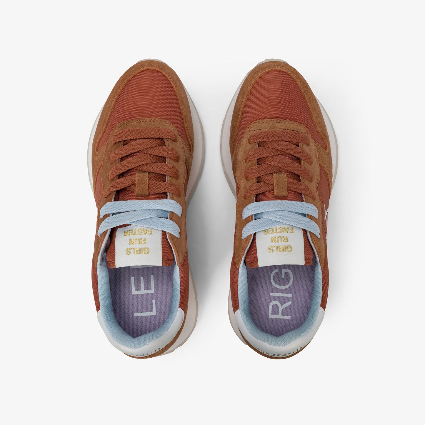 SUN68 Ally Solid donna rosso rust