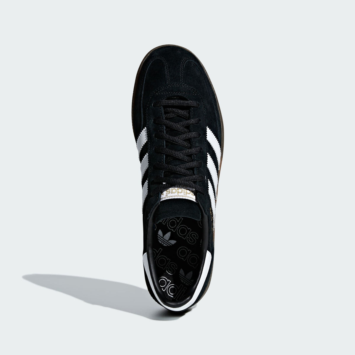 adidas Handball Spezial DB3021 nero bianco gum - vista dall'alto
