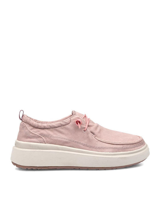 Mocassini in tela Rosa JEEP Nature Wallabee