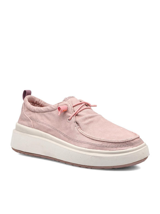 Mocassini in tela Rosa JEEP Nature Wallabee