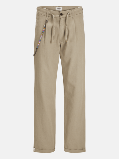 Pantalone Largo sabbia in cotone