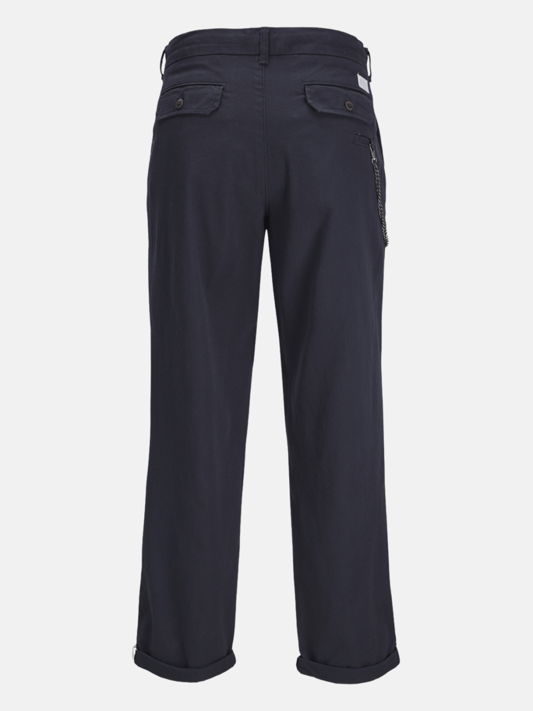 Pantalone Largo blu in cotone
