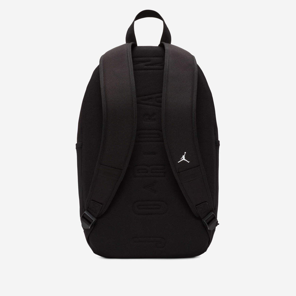 Zaino Jordan Jersey 27L nero 9A0780-023, schienale e spallacci