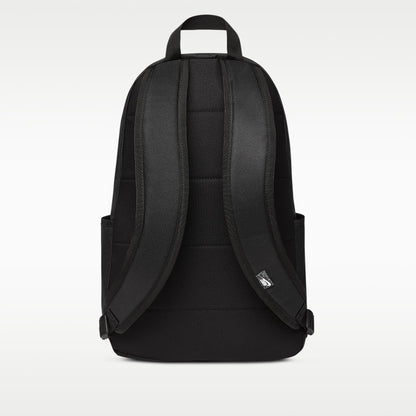 Zaino Nike Elemental 21L nero DD0559-010, schienale e spallacci