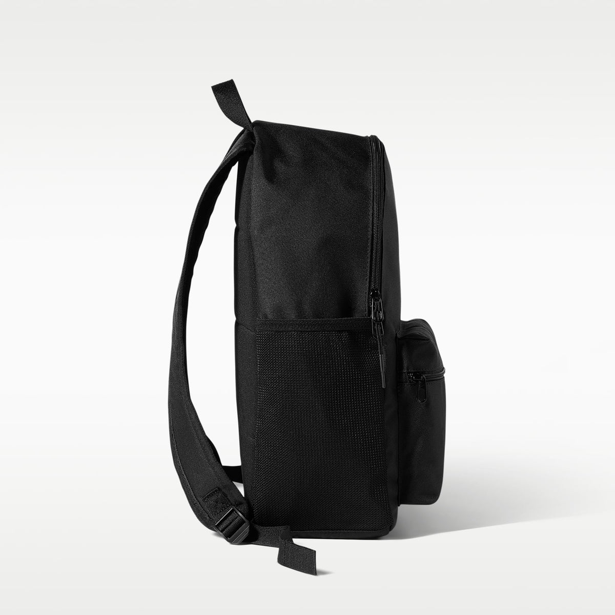 Zaino Nike Heritage 2.0 23L nero IB4343-010, vista laterale