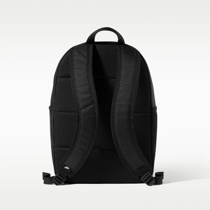 Zaino Nike Heritage 2.0 23L nero IB4343-010, schienale e spallacci