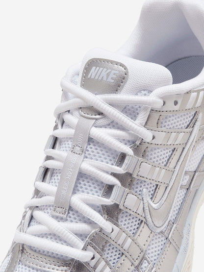 Nike P-6000 White Blue Tint Sail Metallic Silver (BV1021 106)