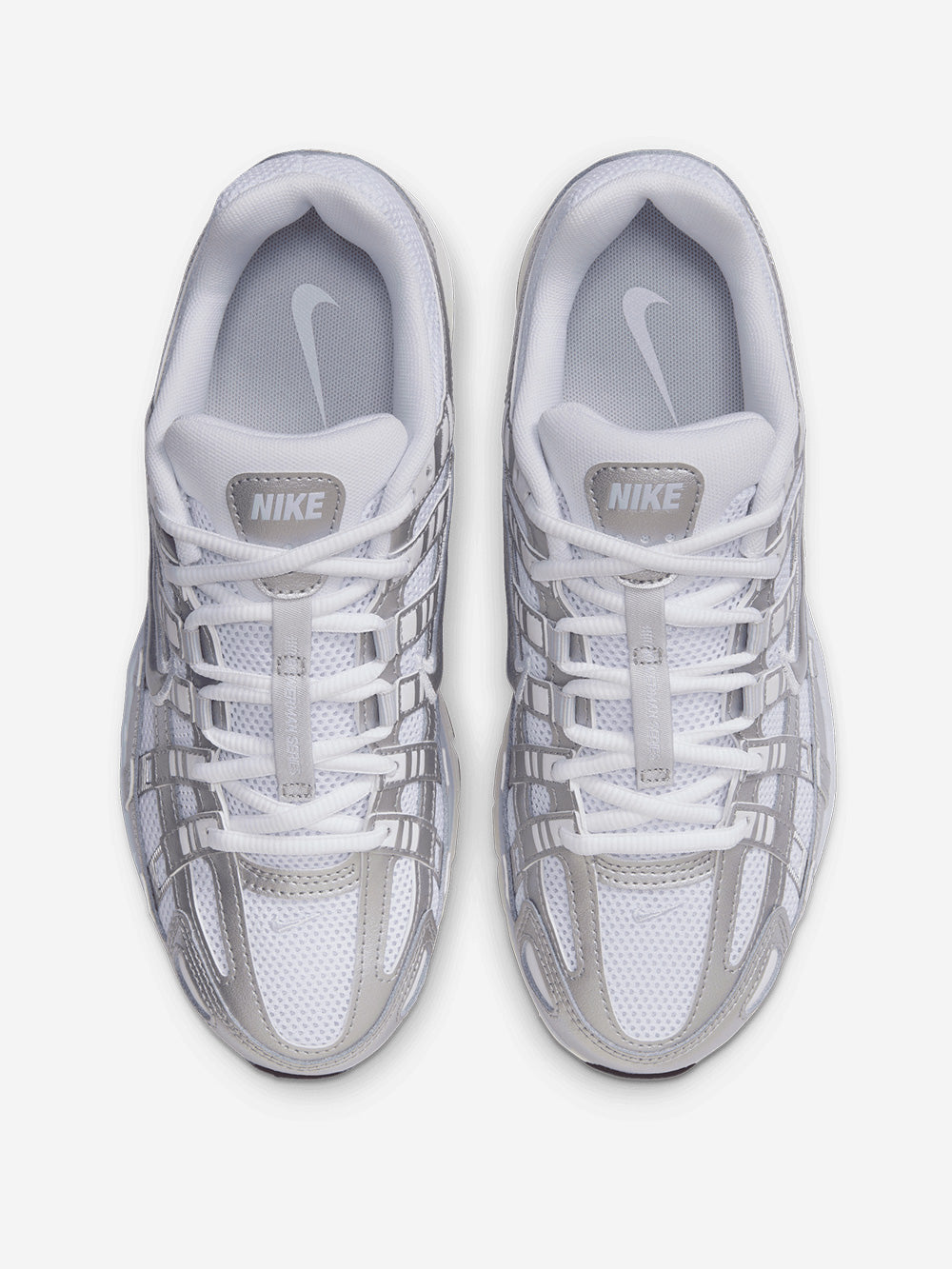 Nike P-6000 White Blue Tint Sail Metallic Silver (BV1021 106)