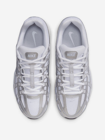 Nike P-6000 White Blue Tint Sail Metallic Silver (BV1021 106)