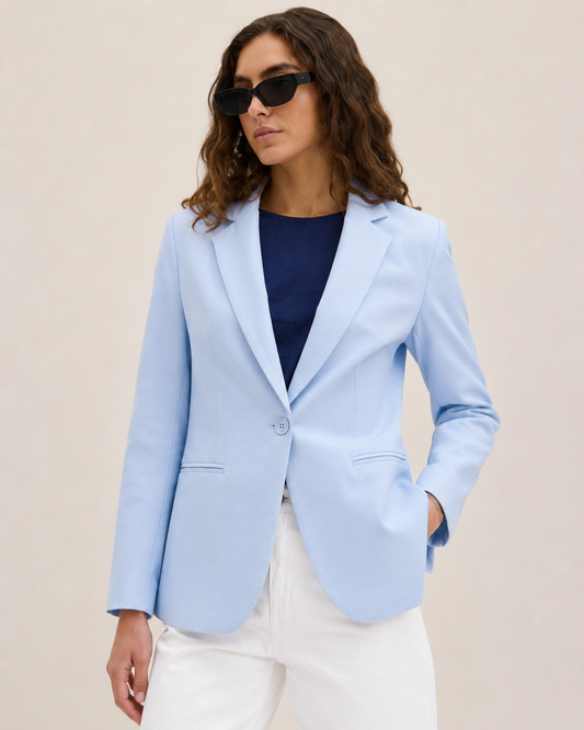 Giacca Regular JJXX celeste