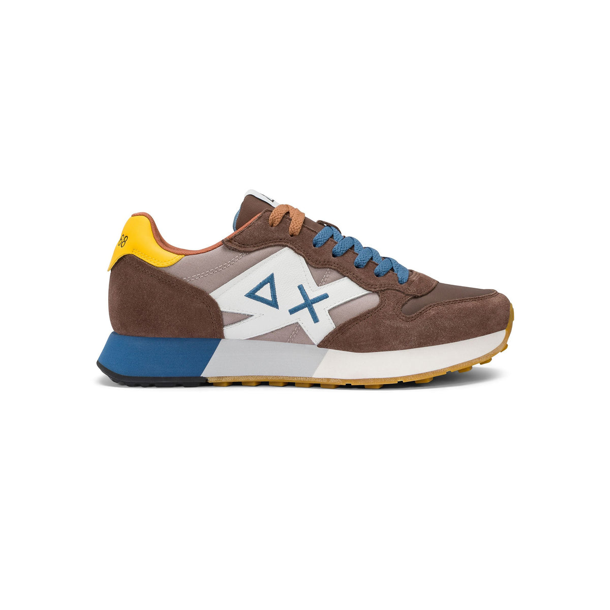 SUN68 Jaki 2.0 Bicolor Uomo Marrone Stone - vista 1