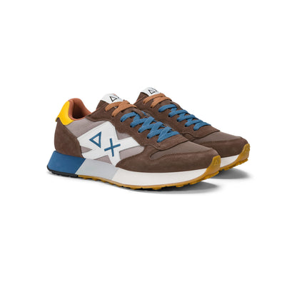 SUN68 Jaki 2.0 Bicolor Uomo Marrone Stone - vista 2