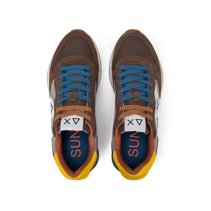 SUN68 Jaki 2.0 Bicolor Uomo Marrone Stone - vista 4